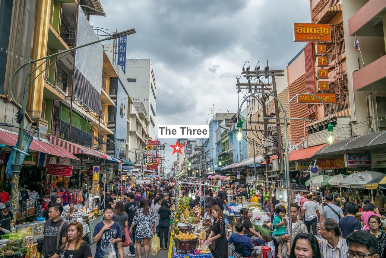 The Three Hat Yai Esterno foto